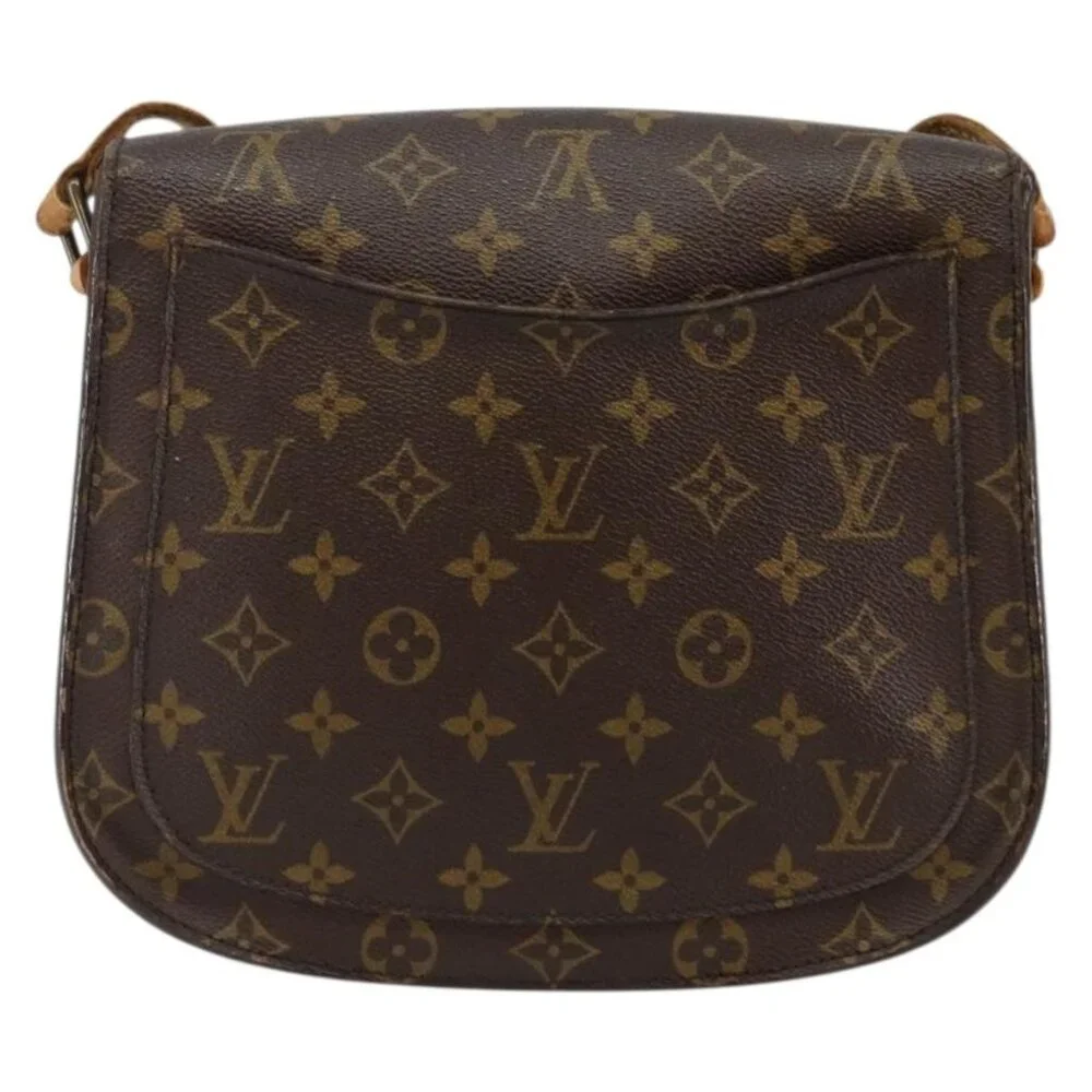 Authentic LOUIS VUITTON Monogram Saint Cloud GM Shoulder Bag M51242 LV - Picture 9 of 16